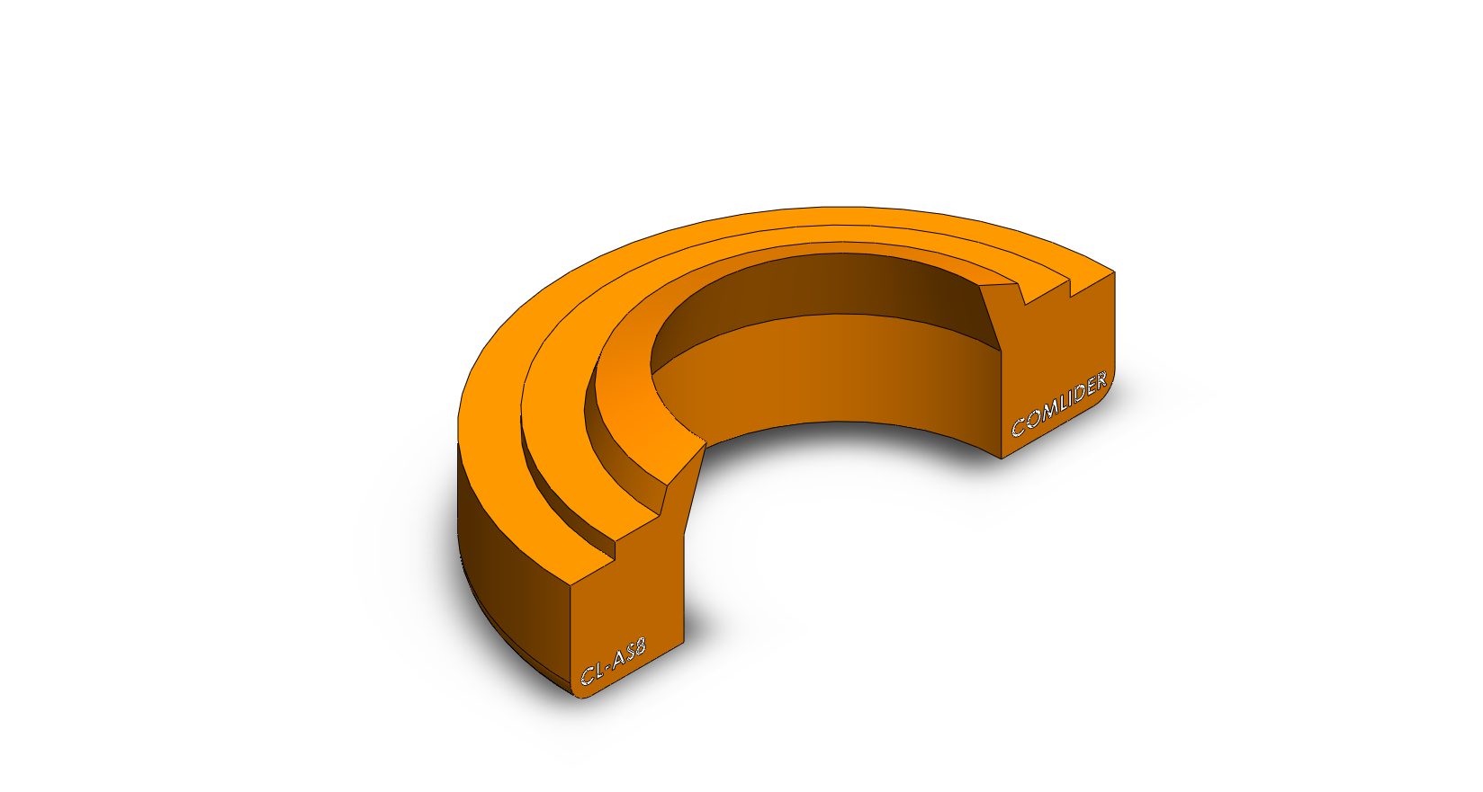 Anel Raspador para Vedação e Prevenção de Contaminação