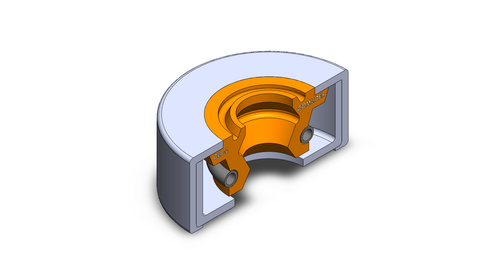 Retentor industrial CLB para vedação eficiente em indústrias