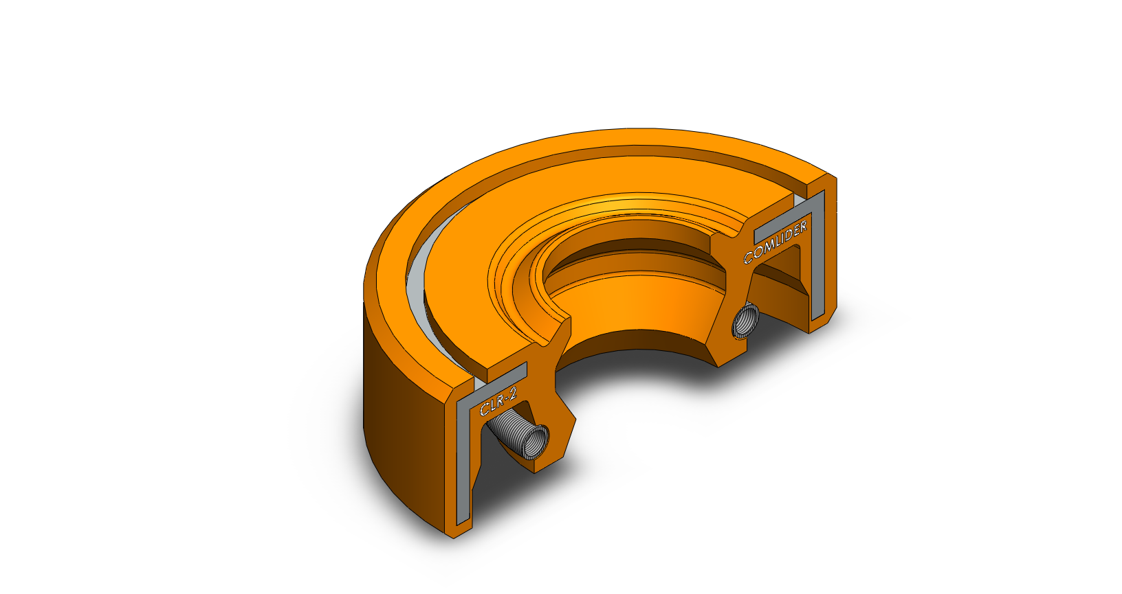 Retentor industrial CLR 2 para vedação - Fabricante em Curitiba e Goiânia