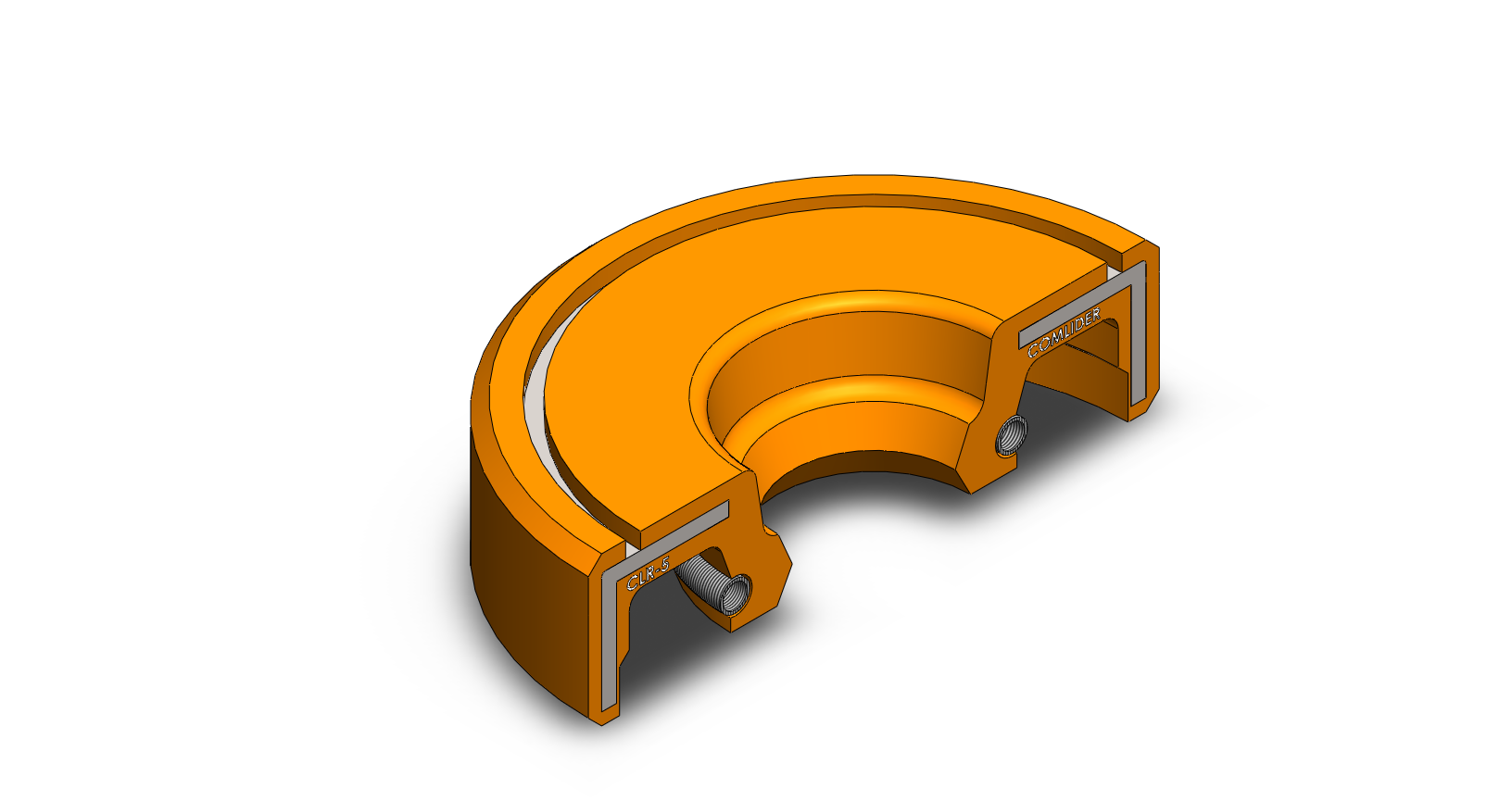 Retentor de borracha CLR industrial