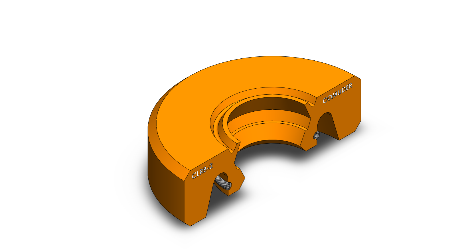 Retentor de borracha para vedação