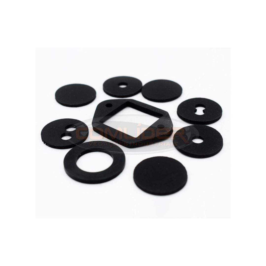 Juntas de Vedação Industrial - Fabricação de Juntas de Borracha