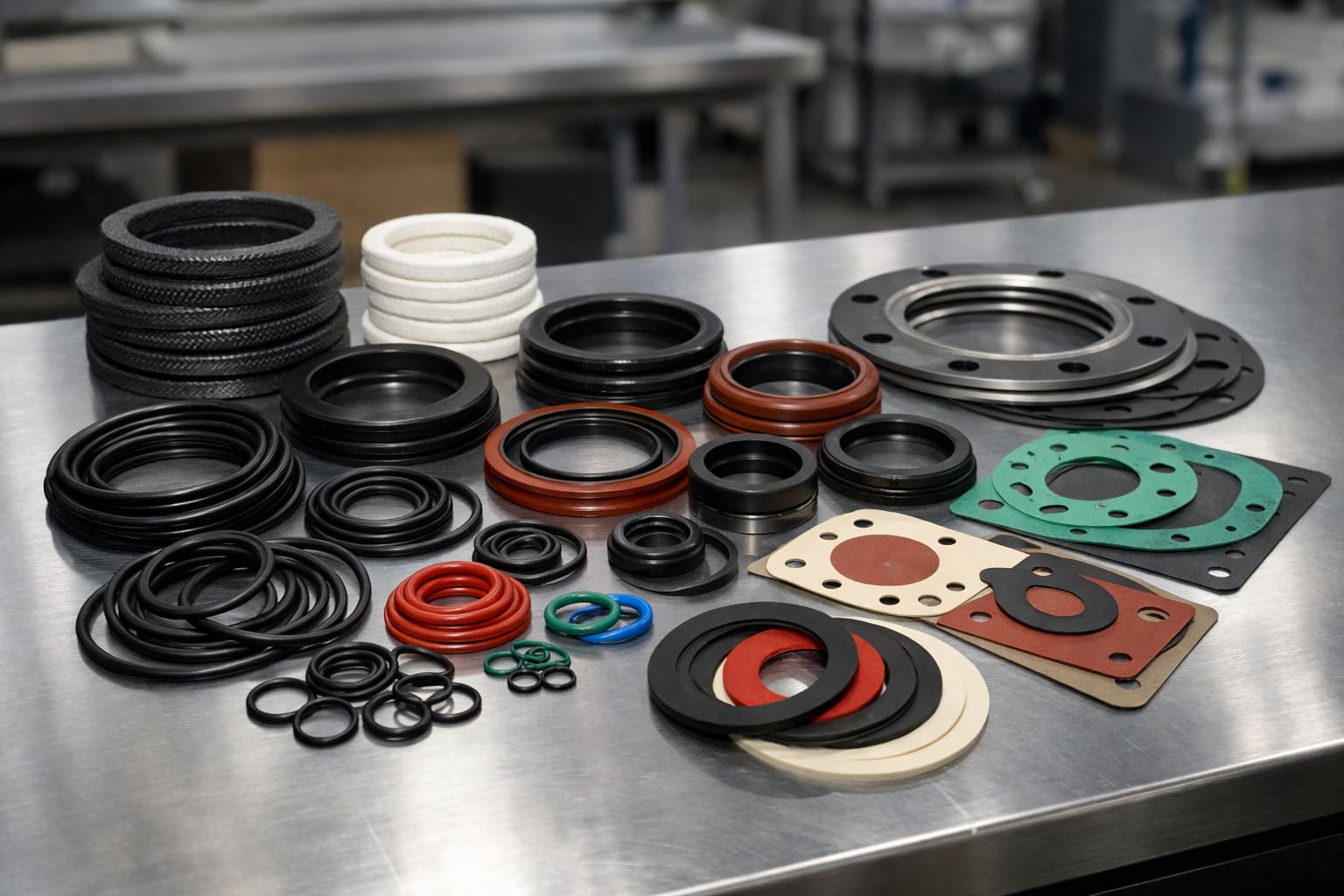 Conheça os tipos de vedações industriais e suas aplicações